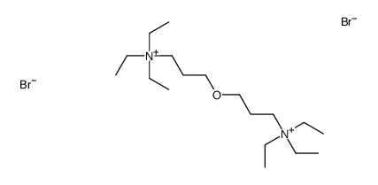 triethyl-[3-[3-(triethylazaniumyl)propoxy]propyl]azanium,dibromide结构式