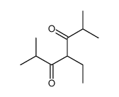 4-ethyl-2,6-dimethylheptane-3,5-dione结构式