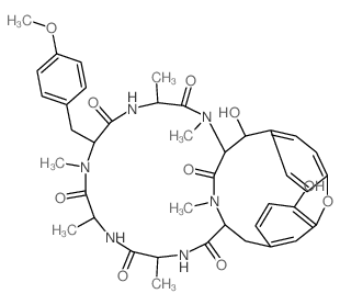 Bouvardin (9CI)结构式