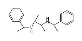 (2R,3R)-2-N,3-N-bis[(1S)-1-phenylethyl]butane-2,3-diamine结构式