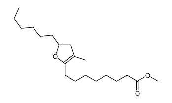 methyl 8-(5-hexyl-3-methylfuran-2-yl)octanoate Structure