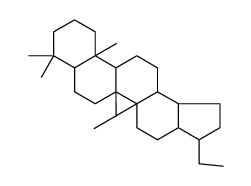 3-ethyl-5a,5b,8,8,11a-pentamethyl-2,3,3a,4,5,6,7,7a,9,10,11,11b,12,13,13a,13b-hexadecahydro-1H-cyclopenta[a]chrysene结构式