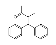 3-methyl-4,4-diphenylbutan-2-one结构式
