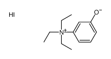 N,N,N-triethyl-3-hydroxyanilinium iodide Structure