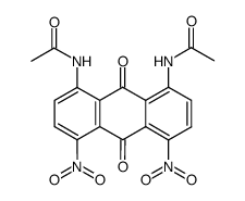 N,N'-(9,10-dihydro-4,5-dinitro-9,10-dioxo-1,8-anthracenediyl)bisacetamide picture