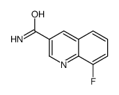 8-fluoroquinoline-3-carboxamide Structure