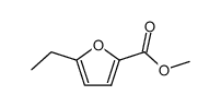 5-ethyl-furan-2-carboxylic acid methyl ester结构式