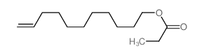 10-Undecen-1-ol,1-propanoate structure