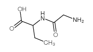 N-甘氨酰-DL-2-氨基丁酸结构式