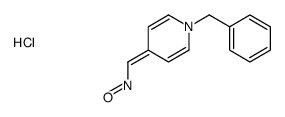 (1-benzylpyridin-4-ylidene)methyl-oxoazanium,chloride Structure