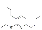 3,6-Dibutyl-2-(ethylthio)pyridine structure