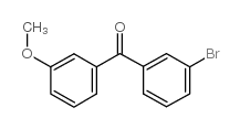 3-BROMO-3'-METHOXYBENZOPHENONE Structure
