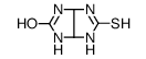 5-sulfanylidene-1,3,3a,4,6,6a-hexahydroimidazo[4,5-d]imidazol-2-one结构式