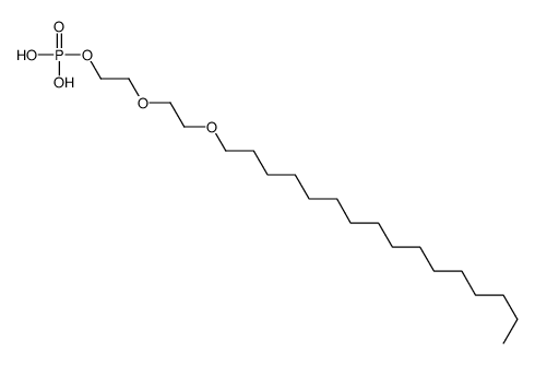 2-(2-hexadecoxyethoxy)ethyl dihydrogen phosphate Structure