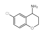 6-氯苯并二氢吡喃-4-胺结构式