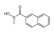 N-hydroxy-N-methylnaphthalene-2-carboxamide结构式