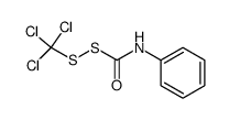 S-trichloromethyl dithiopercarbanilidate Structure