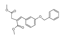dimethyl (Z)-2-(3-(benzyloxy)benzylidene)succinate Structure