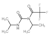 Acetamide,2,2,2-trifluoro-N-(1-methylethyl)-N-[[(1-methylethyl)amino]carbonyl]-结构式