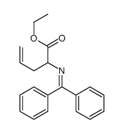ethyl 2-(benzhydrylideneamino)pent-4-enoate Structure
