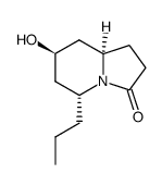 rel-(2R,4R,6R)-4-hydroxy-2-propyl-1-azabicyclo[4.3.0]nonan-9-one结构式