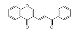 3-(3-phenyl-3-oxo-1-propenyl)-4H-1-benzopyran-4-one Structure