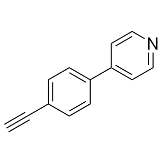 4-(4-Ethynylphenyl)pyridine Structure