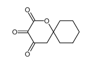 1-Oxaspiro[5.5]undecan-2,3,4-trion Structure