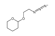 2-(2-azidoethoxy)oxane Structure