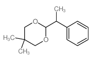 1,3-Dioxane,5,5-dimethyl-2-(1-phenylethyl)- picture