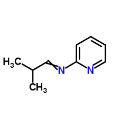 2-Methyl-N-(2-pyridinyl)-1-propanimine结构式