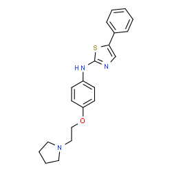 FLT3 Inhibitor III结构式