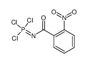 2-nitro-benzoic acid-(trichlorophosphoranyliden-amide)结构式