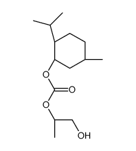 1-hydroxypropan-2-yl [(1R,2S,5R)-5-methyl-2-propan-2-ylcyclohexyl] carbonate Structure