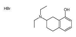 7-(diethylamino)-5,6,7,8-tetrahydronaphthalen-1-ol,hydrobromide Structure