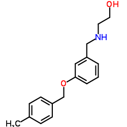 2-({3-[(4-Methylbenzyl)oxy]benzyl}amino)ethanol Structure