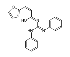 N-(dianilinomethylidene)-3-(furan-2-yl)prop-2-enamide Structure