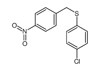 1-[(4-chlorophenyl)sulfanylmethyl]-4-nitrobenzene Structure