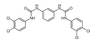 Urea, N-(3,4-dichlorophenyl)-N'-[3-[[[(3,4-dichlorophenyl)amino]carbonyl]amino]phenyl] Structure