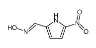 5-nitro-pyrrole-2-carbaldehyde-oxime Structure