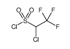 Ethanesulfonyl chloride, 1-chloro-2,2,2-trifluoro Structure