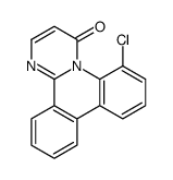3-(2-chloro-6-methylphenyl)-2-phenylpyrimidin-4-one结构式