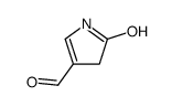 2-oxo-1,3-dihydropyrrole-4-carbaldehyde结构式