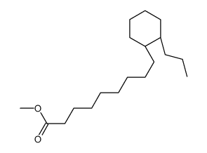 methyl 9-[(1R,2R)-2-propylcyclohexyl]nonanoate Structure