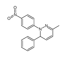 6-methyl-2-(4-nitrophenyl)-3-phenyl-3H-pyridazine结构式