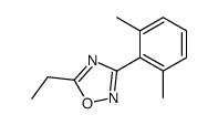 3-(2,6-dimethylphenyl)-5-ethyl-1,2,4-oxadiazole Structure