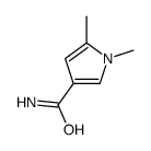 Pyrrole-3-carboxamide, 1,5-dimethyl- (7CI) structure