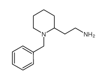 2-(1-benzylpiperidin-2-yl)ethanamine结构式