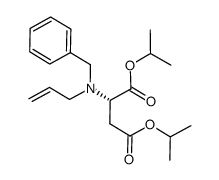 diisopropyl N-allyl-N-benzylaspartate结构式