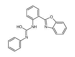 1-[2-(1,3-benzoxazol-2-yl)phenyl]-3-phenylurea结构式